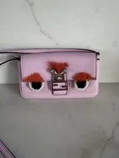 Fendi — Fendi Mini Monster Baguette Crossbody — Handbag — resale