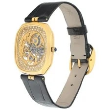 Patek Philippe Squelette 3887 18k Pave Dial 30mm Manual 2