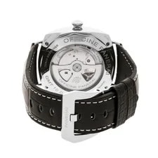 Panerai Radiomir 10 Days GMT Steel Auto 47mm Black Dial Strap PAM 323 4