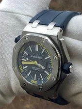 Audemars Piguet Royal Oak Offshore Diver 15710ST.OO.A027CA.01 Blue Dial Automati 4