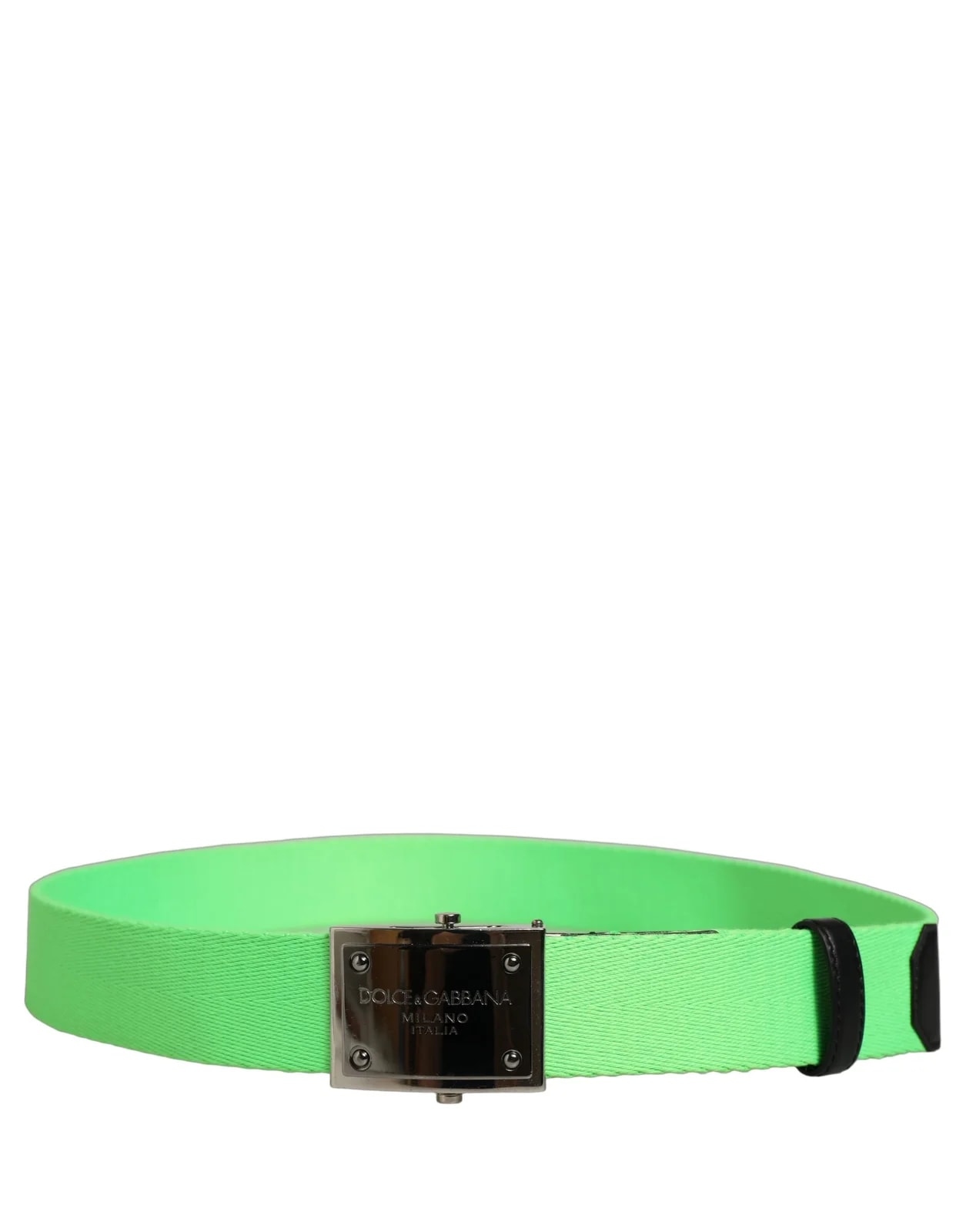 Dolce & Gabbana Logo Plaque Metal Buckle Belt 2
