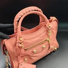 Balenciaga Classic Mini City Aged Giant Studs 4