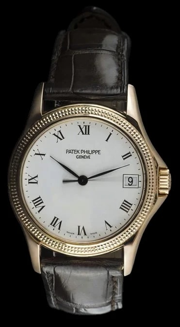 Worldofluxuryus — Patek Philippe Calatrava “Clous de Paris” 18K Rose Gold ’s — Watch — resale