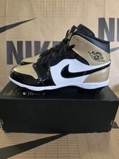 Air Jordan 1 Mid TD Cleat ' Toe' Fj6805-701 ’S 3
