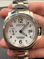 Panerai Luminor Marina Automatic 40mm Bracelet White Box and Papers 2