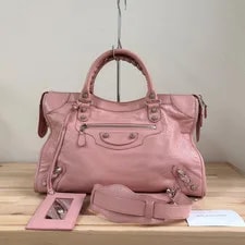 Balenciaga — Balenciaga Giant City 2Way W/ Mirror Strap Auth — Handbag — resale