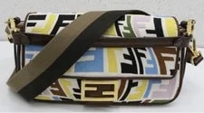 Fendi X Sarah Coleman Fish Eye Embroidered Baguette 3