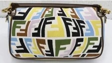 Fendi X Sarah Coleman Fish Eye Embroidered Baguette 4