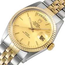 Tudor Prince Oyster Date Day 94613 Stainless Steel/YG With Box 3