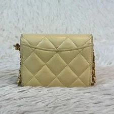 Chanel Matelasse Coco Mark Chain Wallet Auth 2