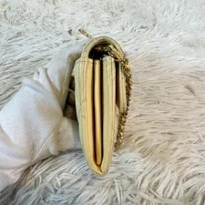 Chanel Matelasse Coco Mark Chain Wallet Auth 3