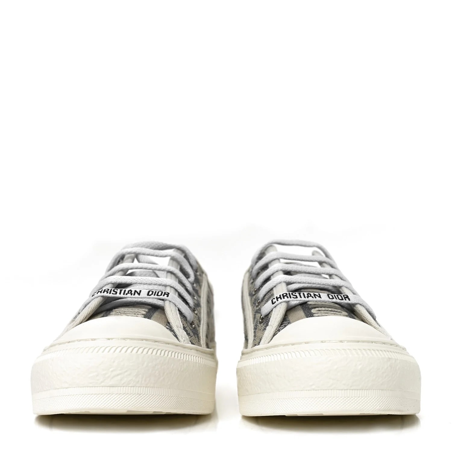 Chambray Effect Walk'N'Dior Low Top 37 Light Biscuit 2