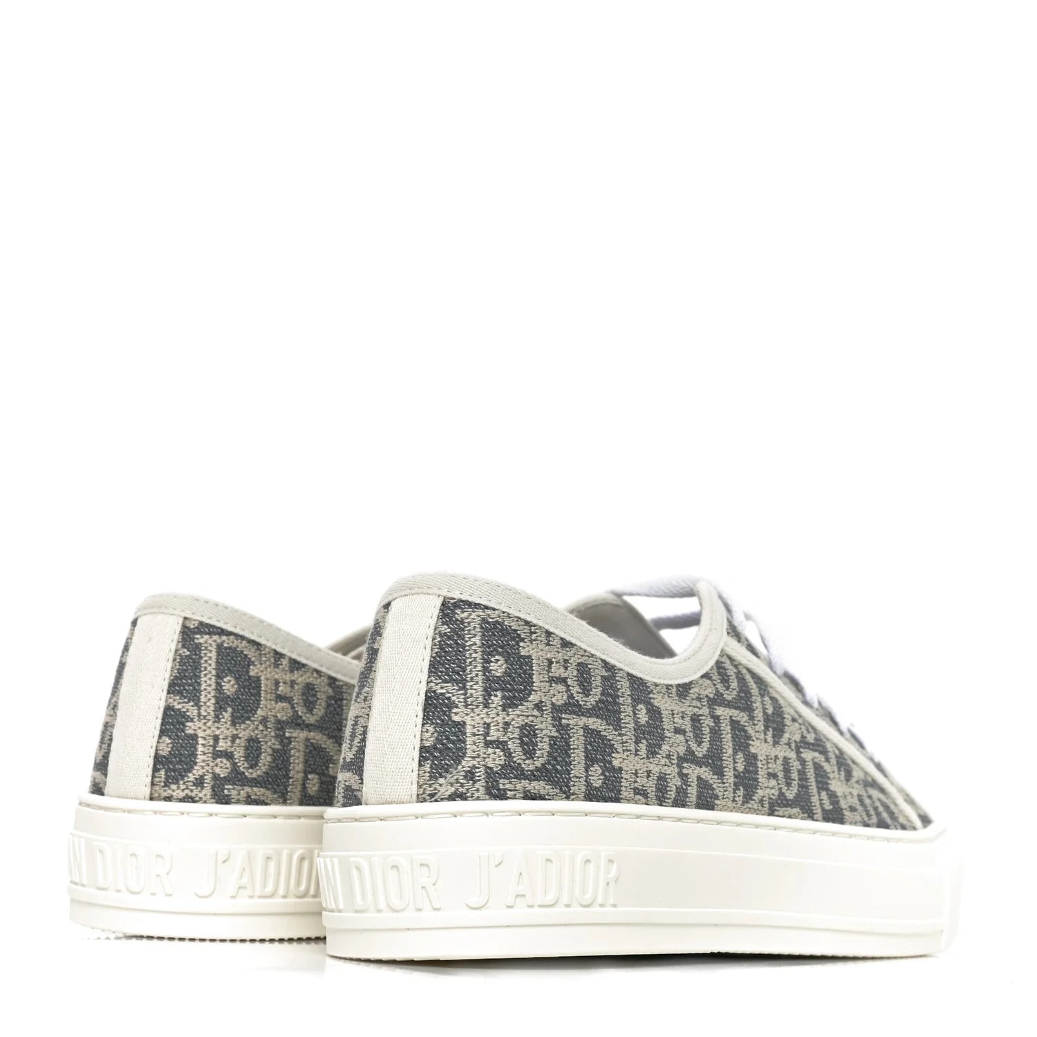 Chambray Effect Walk'N'Dior Low Top 37 Light Biscuit 4