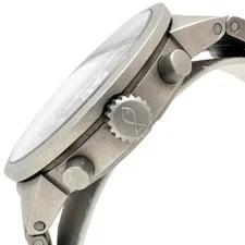 IWC GST Chrono IW372701 Watches Titanium Quartz Black dial/Gray Strap 3