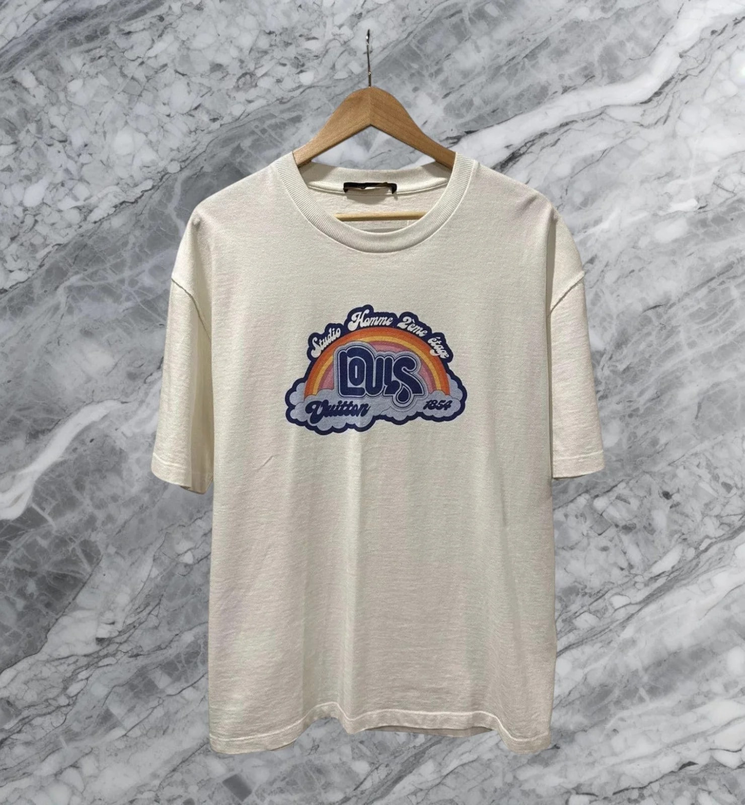 Louis Vuitton — Louis Vuitton Printed T-Shirt Crewneck Tee — streetwear — resale