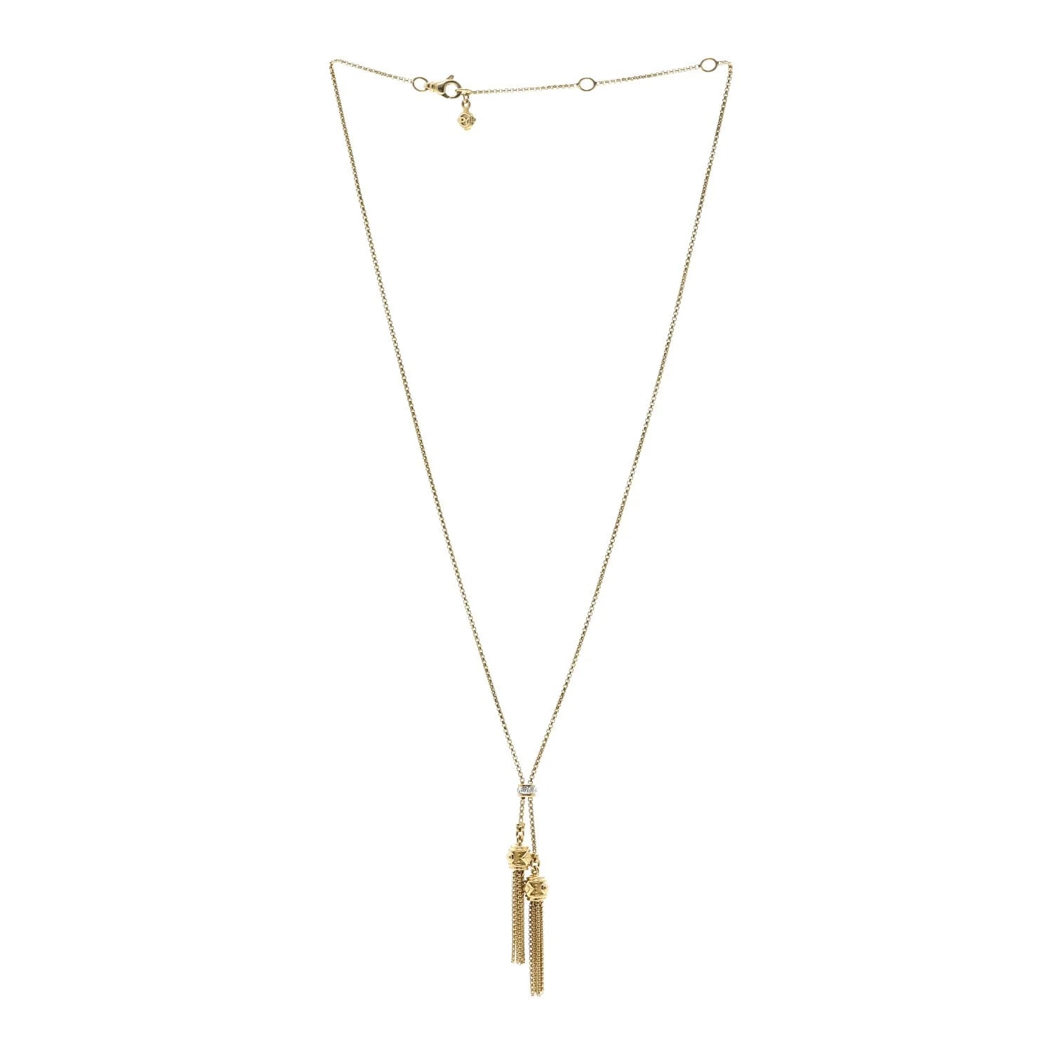 18K Yellow Gold Renaissance Tassel 3