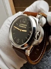 Panerai Luminor 47 Pam00372 Plexi Crystal P Serial 95% Lnib Unpolished Case! 3