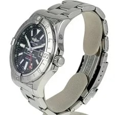 Breitling A32390 Avenger II GMT Automatic Black Dial Stainless Steel 2
