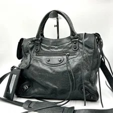 Balenciaga the City 2Way 235216 W/ Mirror Strap 2