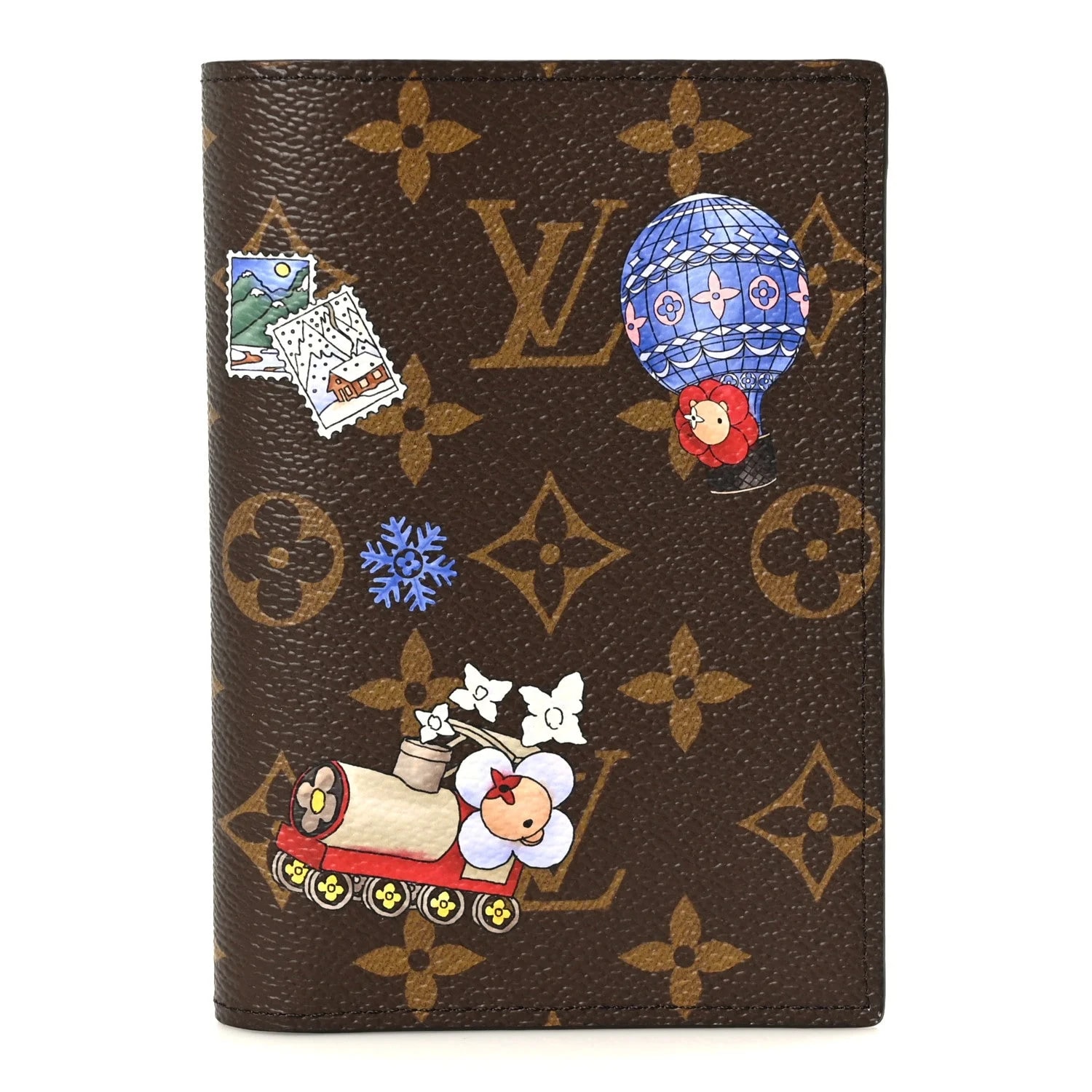 Louis Vuitton — 2026 Christmas Animation Passport Cover Frost — Accessory — resale