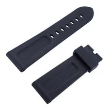 Panerai Rubber Strap 24mm Black Strap 2