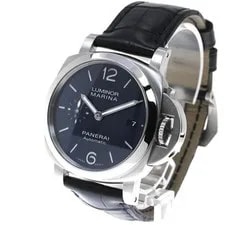 Panerai Luminor Marina PAM01393 42mm SS Navy Dial Automatic Date #C143 2