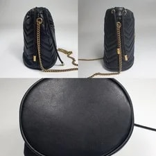 Tariff Free Gucci GG Marmont Mini Bucket and Crossbody 575163 GA319 4