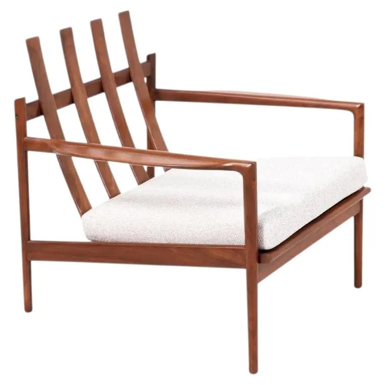 Ib Kofod-Larsen, Selig — Expertly Restored - Ib Kofod-Larsen Walnut Lounge for Selig — Furniture — resale
