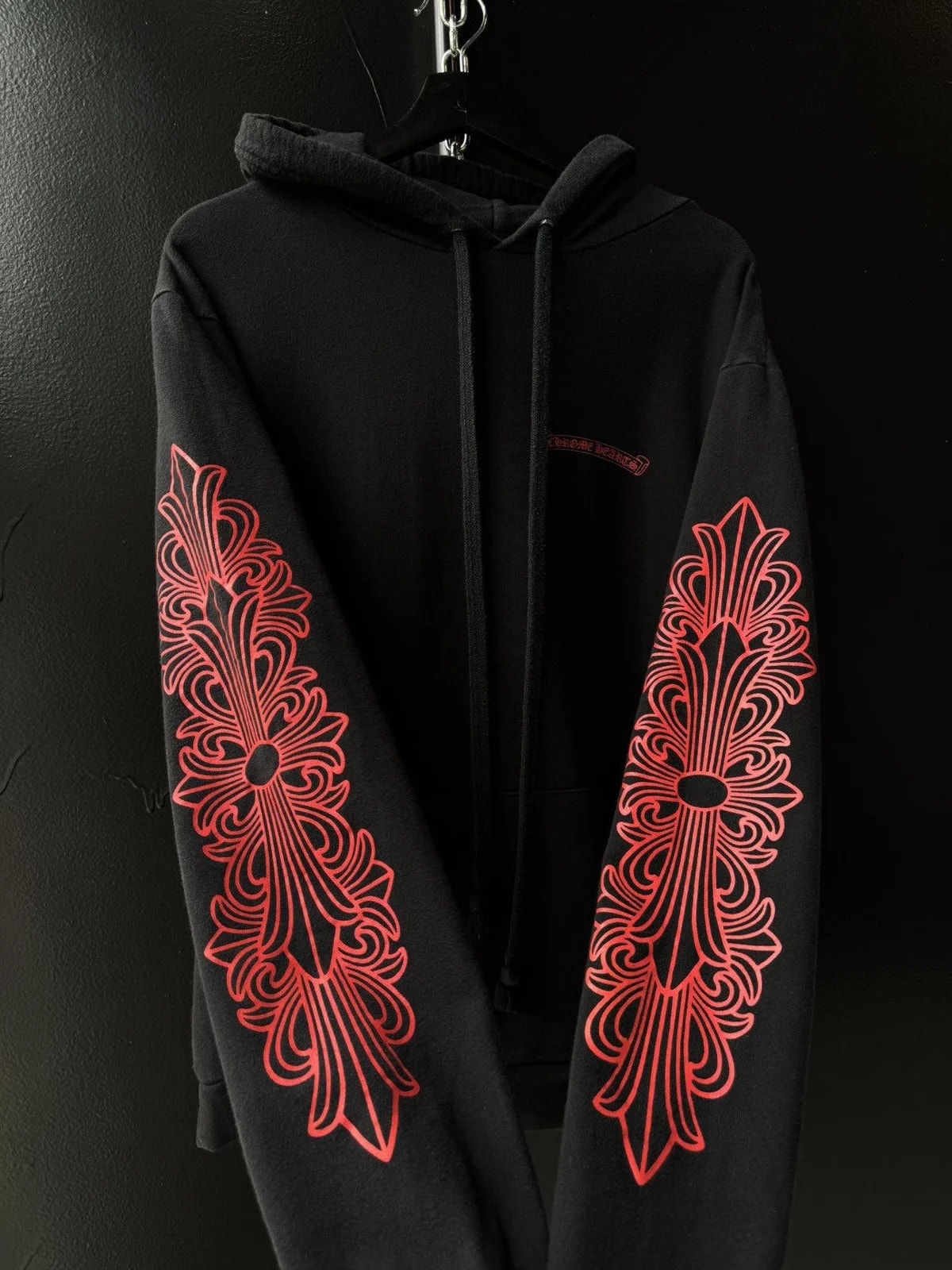 Chrome Hearts — Hearts Floral Horse Shoe Hoodie — streetwear — resale