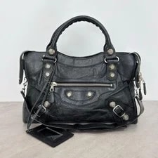 Balenciaga — Balenciaga the Giant City Y2K 173084 Auth — Handbag — resale
