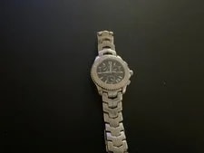Tag Heuer — Tag Heuer Link Chronograph 42mm Blue Dial Quartz Full Link Bracelet — Watch — resale