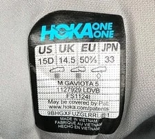 Hoka Gaviota 5 Shoes Size 15 1127929 Ldvb Running 2