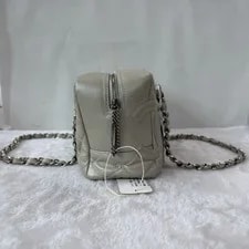 Auth Chanel CC Flap Light Crossbody 3