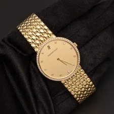 Audemars Piguet Factory Diamond Bezel & Dial 31mm 18K Yellow Gold 2