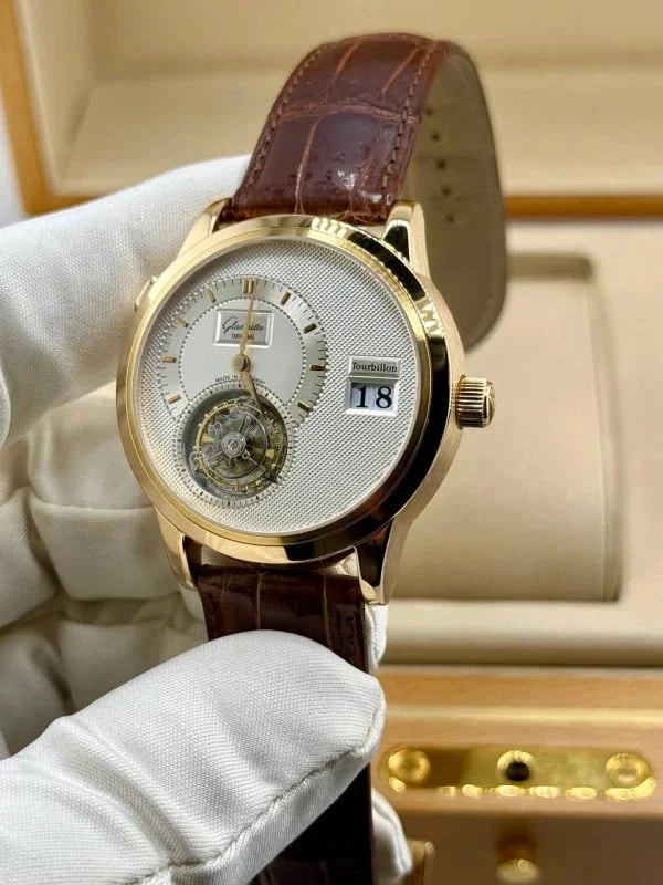 Glashutte Original Panomatic Tourbillon 18K Rose Gold 4