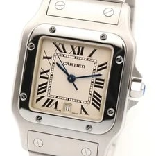 Cartier Santos Galve LM W20060D6 Quartz Stainless Steel 3