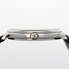 IWC 3300 Schaffhausen Silver Dial Quartz Stainless Steel Embossed Leather 3