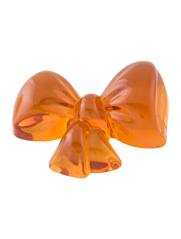 Baccarat — Bow Paperweight — Accessory — resale