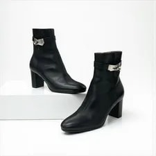 Hermès — Hermes Saint Germain Boots Short Boots Shoes Kelly Hardware — Handbag — resale