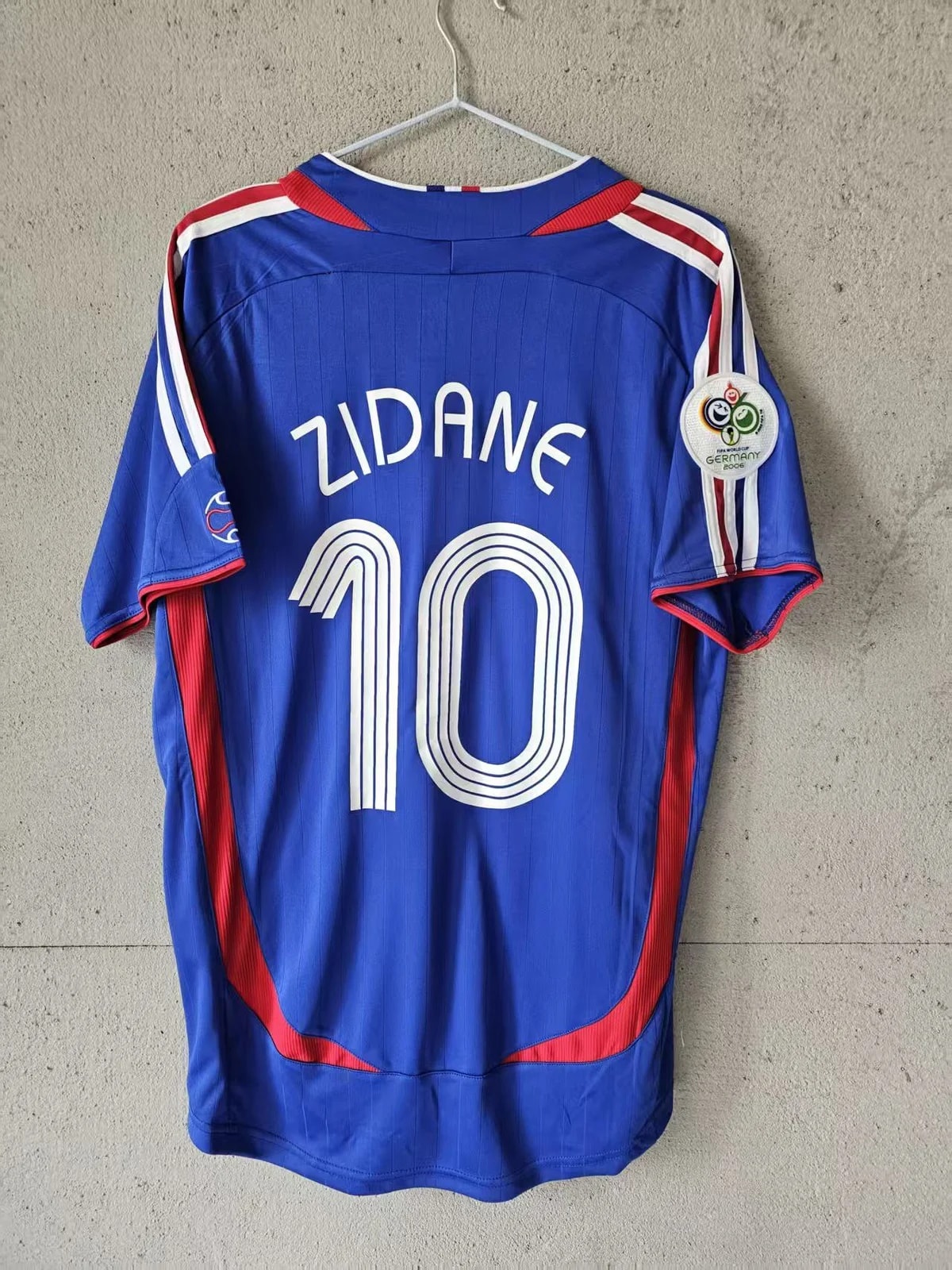 2006 France Zidane Home — streetwear — resale