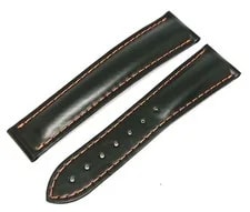 Omega — Omega Calf Leather Belt 22mm Black — Watch — resale