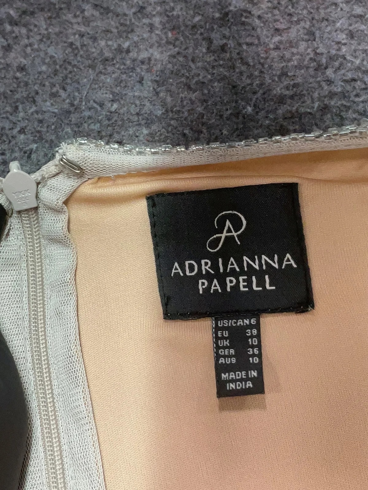 Adrianna Papell 100% Polyester Cocktail Dress 3