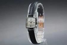 1970s Omega Geneve Cal.485 Hand Wind Silver Square [Exc+5] 2