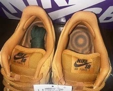8.0US Nike Sb Air Force 1 Low Flax 3