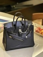 Hermès — Hermès Volupto Birkin Rock 25 Palladium — Handbag — resale