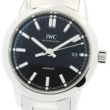 IWC Schaffhausen — IWC Schaffhausen Ingenieur IW357002 Date Black Dial Automatic Watch_888643 — Watch — resale