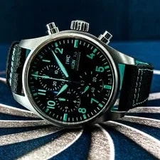 IWC Pilot Mercedes-AMG Petronas Titanium Black Dial 41mm IW388108 Full Set 2