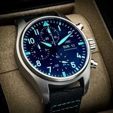 IWC Pilot Mercedes-AMG Petronas Titanium Black Dial 41mm IW388108 Full Set 3
