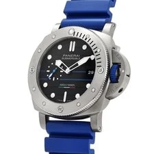 Panerai Submersible PAM01162 Automatic Winding 47mm Black Stainless Steel 4