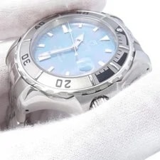 Tudor Prince Date Hydronaut W36mm Stainless Steel Blue Shell Dial 85190P 4